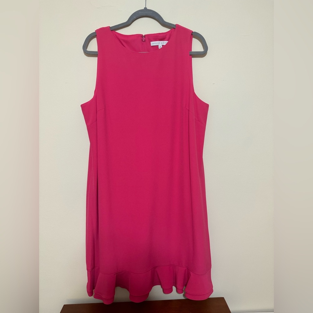 HOT PINK DRESS